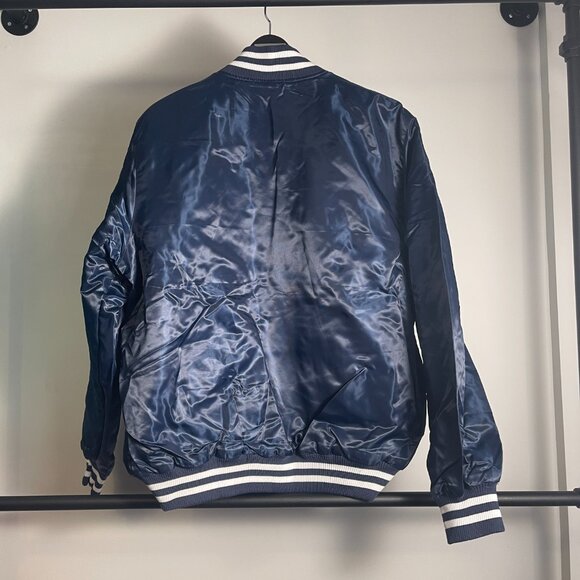 Men's Starter Black Label New York Yankees Jacket Size XL - Picture 2 of 2